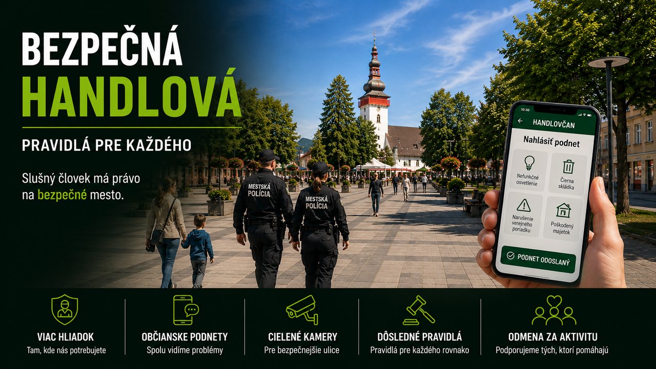 Bezpečná Handlová – pravidlá pre každého